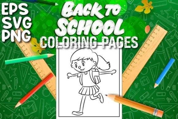 Back to School Coloring Pages Vol- 30: A Creative and Practical Resource for Kids