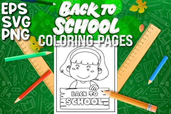 Back to School Coloring Pages Vol-5