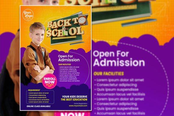 Back to School Flyer Template