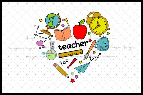 Back to School Heart Supplies SVG: A Creative Tool for Every Classroom and Craft Project