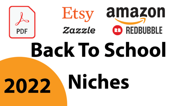 Back to School Niches POD for Print on Demand Success