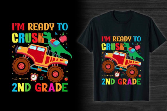Crush 2nd Grade Back to School T Shirt