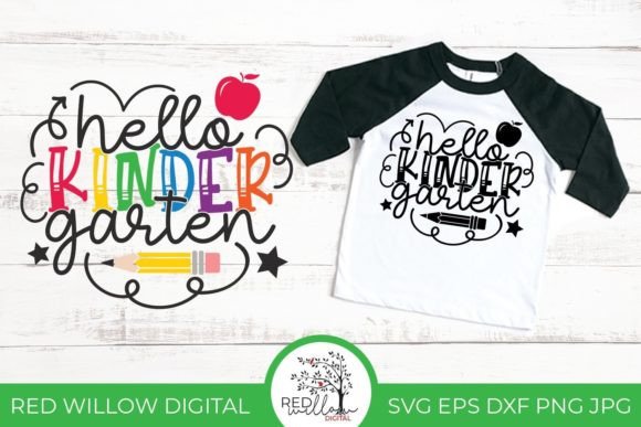 Hello Kindergarten Back to School Design