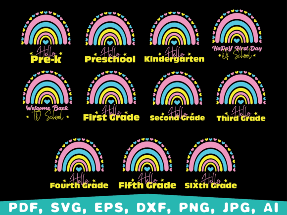 Hello School Svg: A Versatile Back to School Design for Digital Creators
