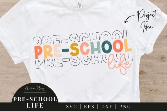 Pre School Life SVG - Back to School Svg