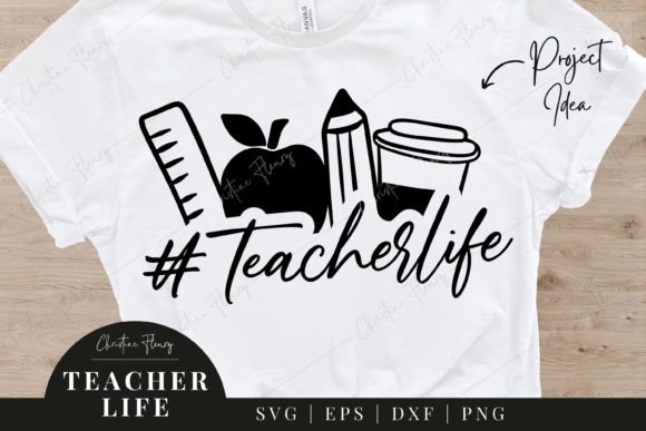 Teacher Life SVG - Back to School Svg for Creative Projects